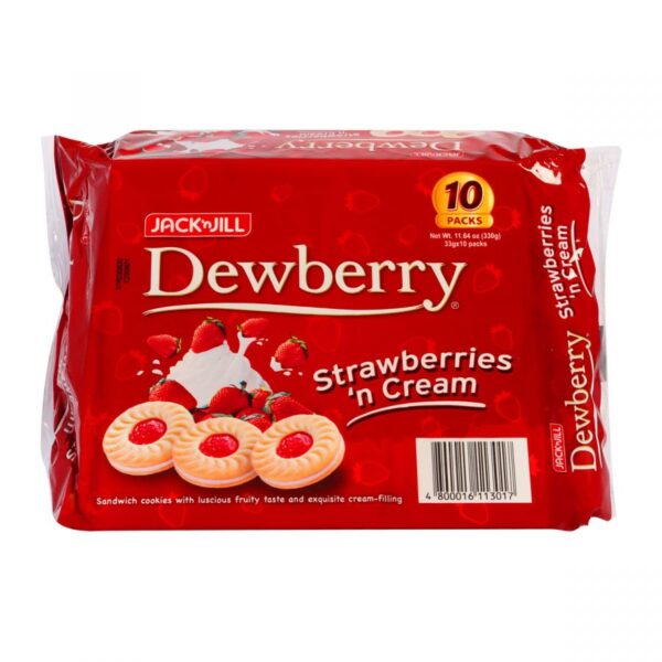 Jack N Jill Dewberry Strawberry 10x33g