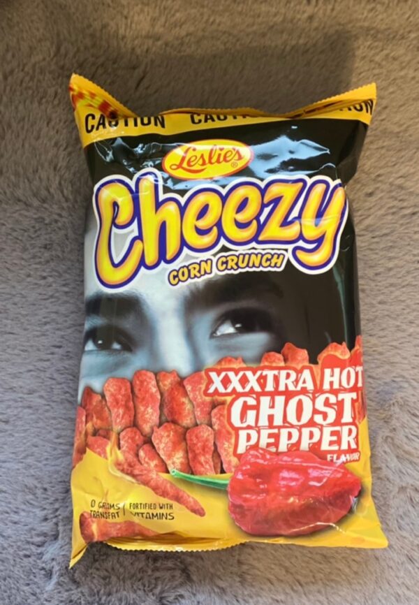 Cheezy Xxxtra Hot Ghost Pepper 130g