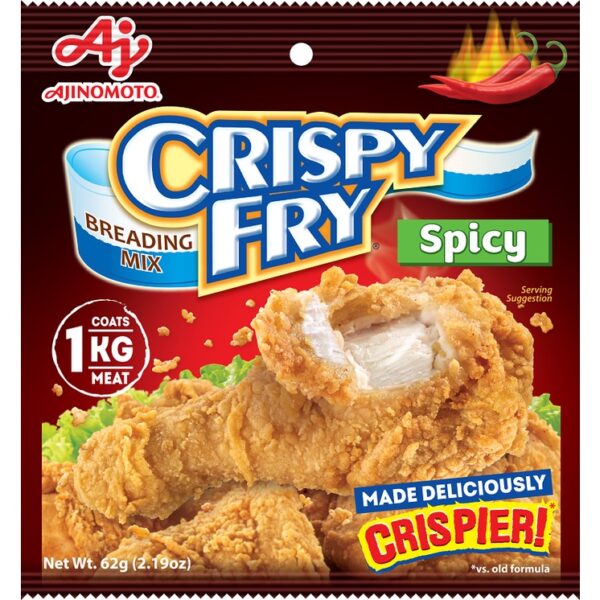 Ajinomoto Crispy Fry Breading Mix Spicy 62g