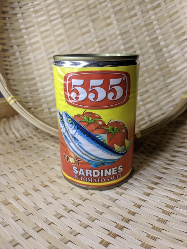 555 Sardines in Tomato Sauce HOT 425g