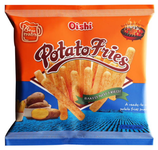 Oishi Potato Fries BBQ 50g